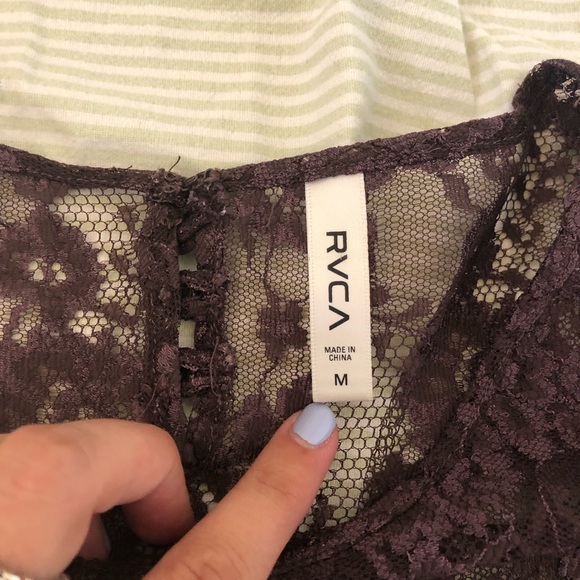 RVCA Babydoll Shirt - Picture 2 of 3